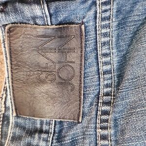 Sean John Relaxed Fit Jeans in Blue Size 38x32